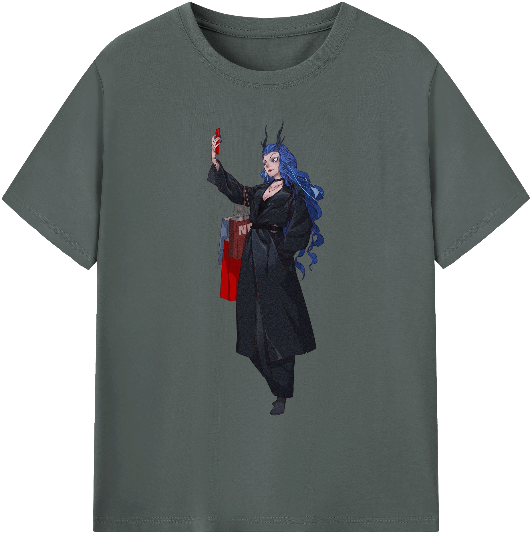 （画像用） Ne Zha 2 ナタ 魔童の大暴れ 綿100％ メンズ半袖Tシャツ｜肌触りやわらか＆通気性